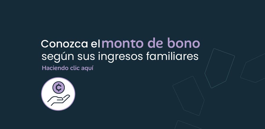 Monto de Bono según Ingreso Familiar. Haga clik