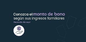 Monto de Bono según Ingreso Familiar. Haga clik