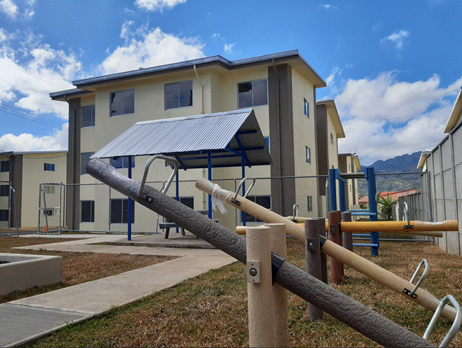 Foto de las obras del proyecto Almendares II