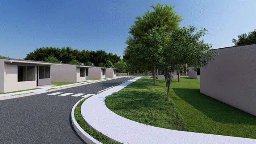 Render del proyecto Riberas del Tempisque.