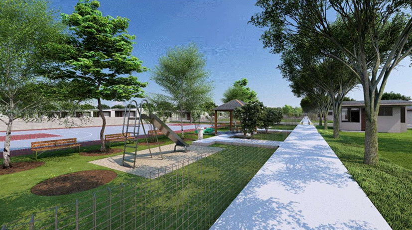 Render del proyecto Riberas del Tempisque.