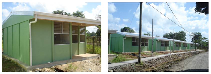 Imagen con fotos del proyecto San Jos&eacute; de Upala.