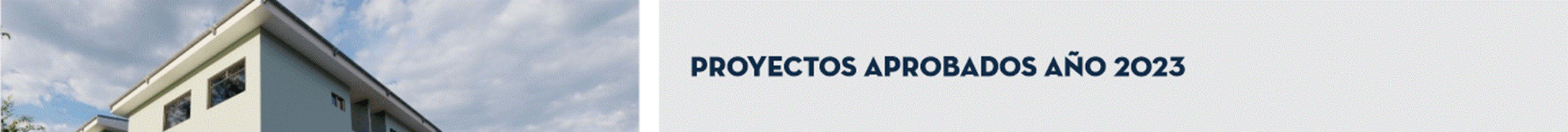 T&iacute;tulo: Proyectos Aprobados a&ntilde;o 2023.