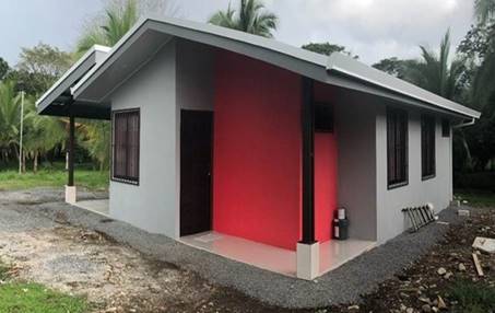 Foto de vivienda financiada con el Programa de financiamiento para familias de ingresos medios.