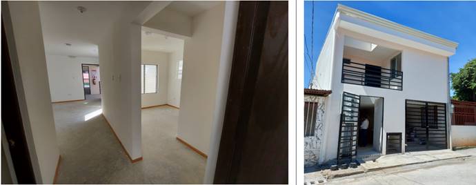Fotograf&iacute;as de viviendas construidas bajo el modelo VUIS.
